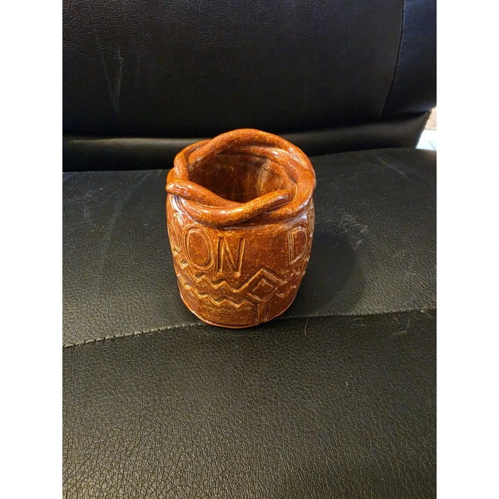 Handmade Pottery Small Vase Or Pot 